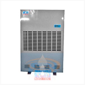 Deshumidificador Industrial Refrigeración 821 pintas H2OTEK (380 lts) 220v 3 Fases Portátil Acero Inoxidable